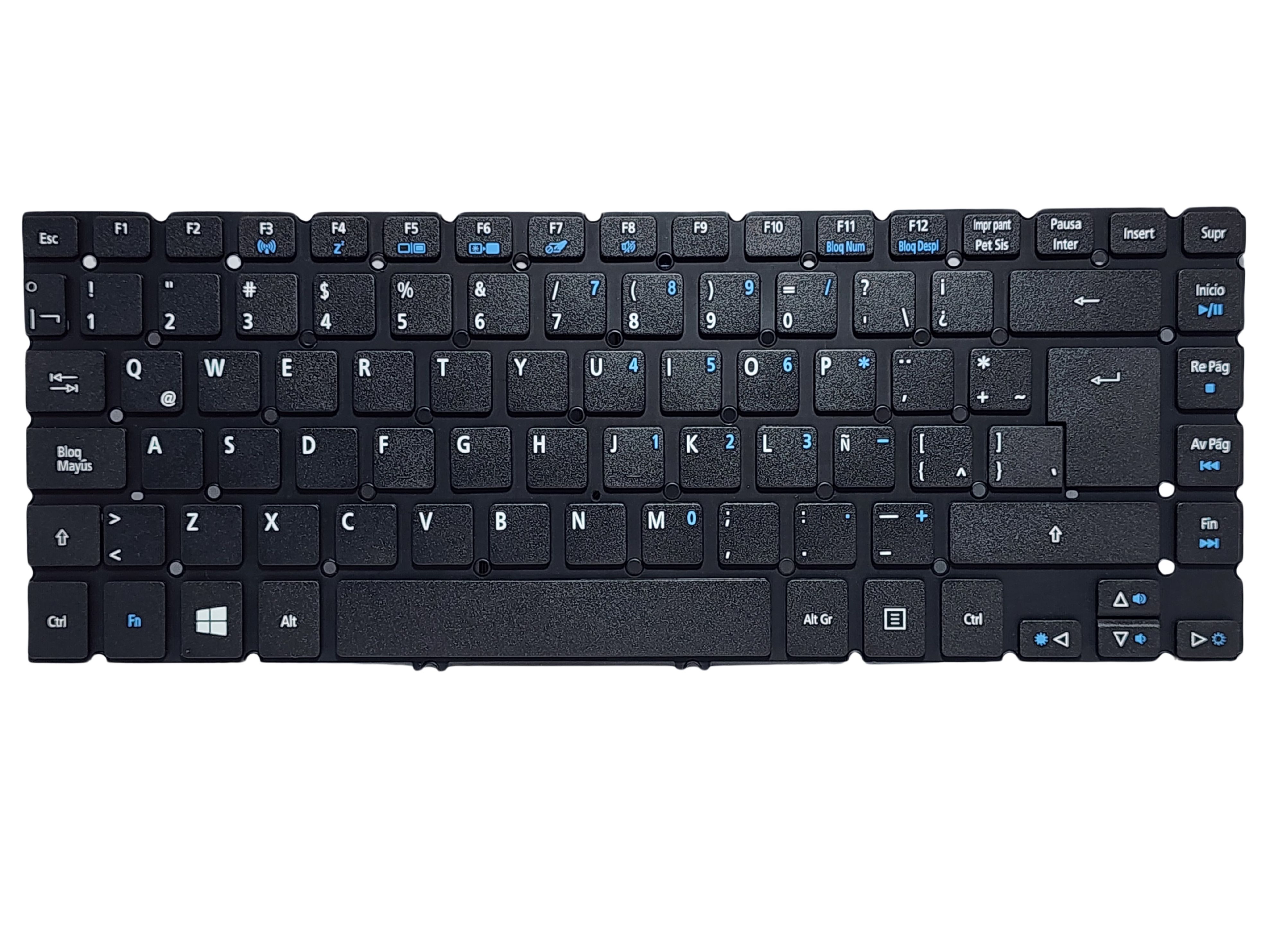 TECLADO PARA LAPTOP ACER M5-481 V5-471 V5-431 V5-472 V3-471 V5-14 SP ORIGINAL
